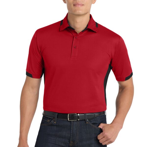 Port Authority® Dry Zone® Colorblock Ottoman Polo Thumbnail