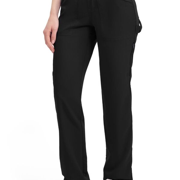 BALANCE Mid Rise Tapered Leg Pull-on Pant Thumbnail