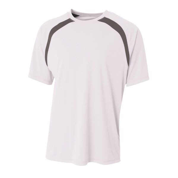 Spartan Short Sleeve Color Block Crew Thumbnail